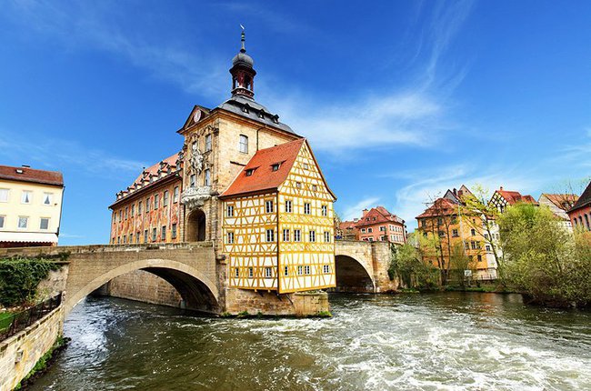 Tòa nhà thị chính cổ tại Bamberg