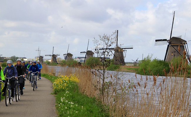 Ngôi làng nhỏ Kinderdijk