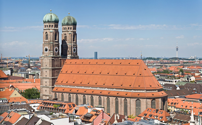 du lịch Munich - nhà thờ Frauenkirche