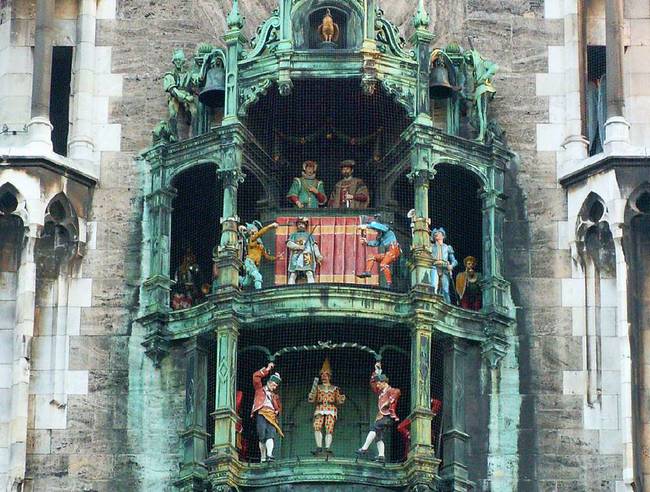 du lịch Munich - Glockenspiel