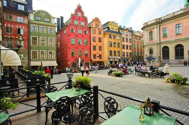 du lịch Stockholm - Gamla Stan