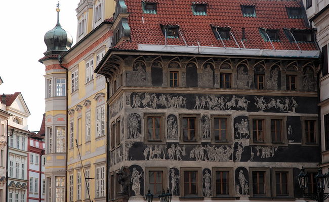 địa điểm du lịch Prague - ngôi nhà The House at the Minute