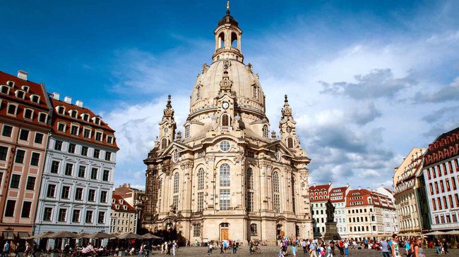 du lịch Đức - Dresden Frauenkirche