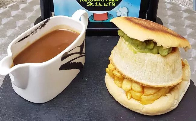 du lịch Manchester - pie barm