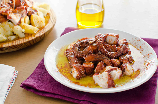 du lịch Tây Ban Nha - Pulpo a la Gallega