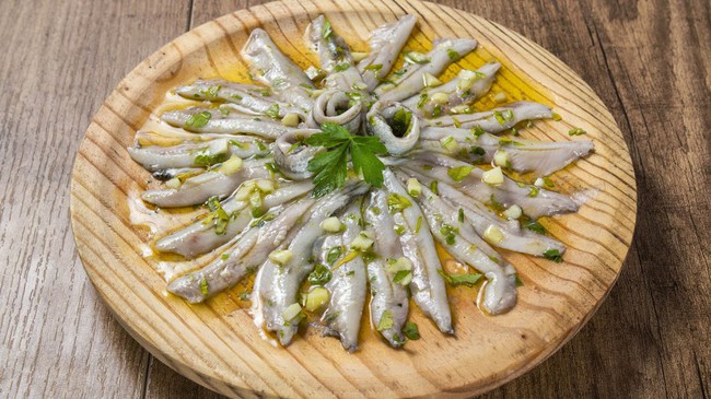 du lịch Tây Ban Nha - Boquerones en Vinagre