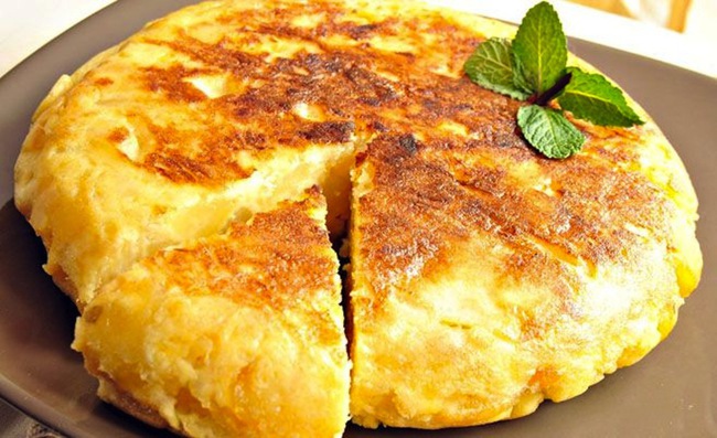 du lịch Tây Ban Nha - Tortilla Española