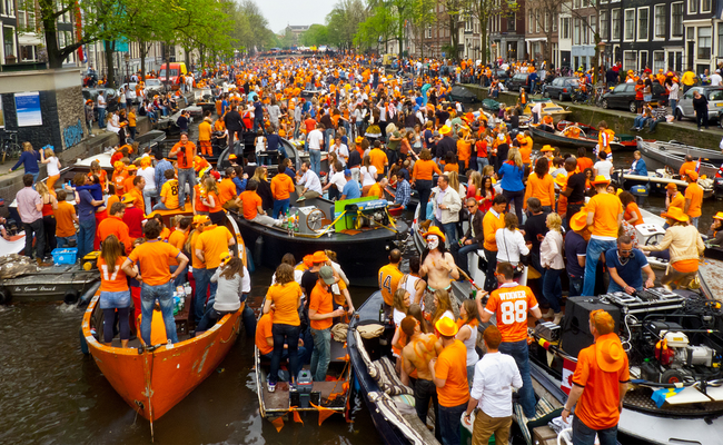 khám phá Hà Lan - King's Day