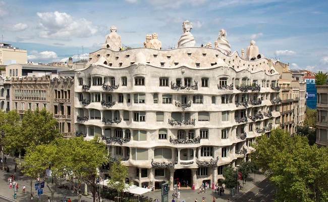 thành phố barcelona - Casa Mila