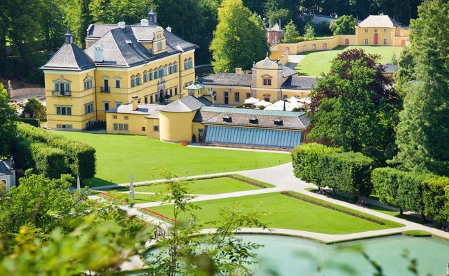 du lịch salzburg tự túc - lâu đài hellbrunn