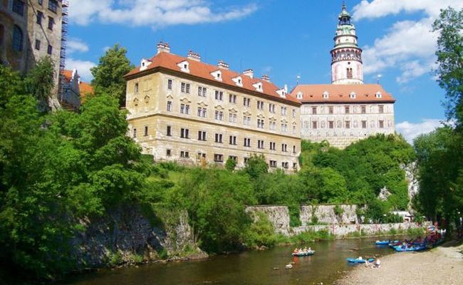 những điểm du lịch ở séc - lâu đài Český Krumlov