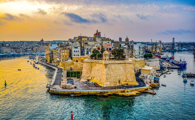 bản đồ châu âu 2018 - malta