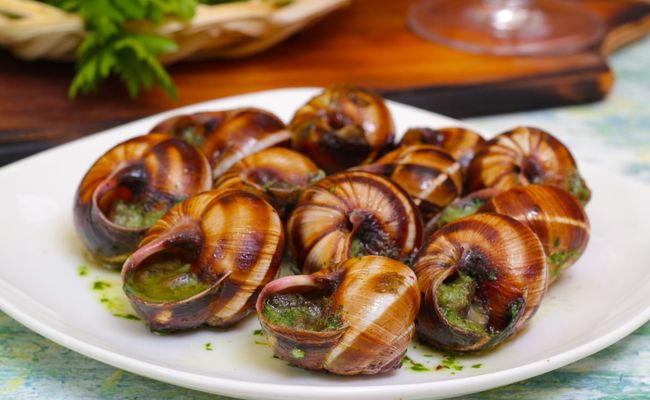 các nước châu âu - escargot