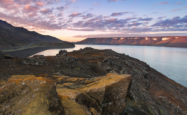 du lịch keflavik - hồ Kleifarvatn