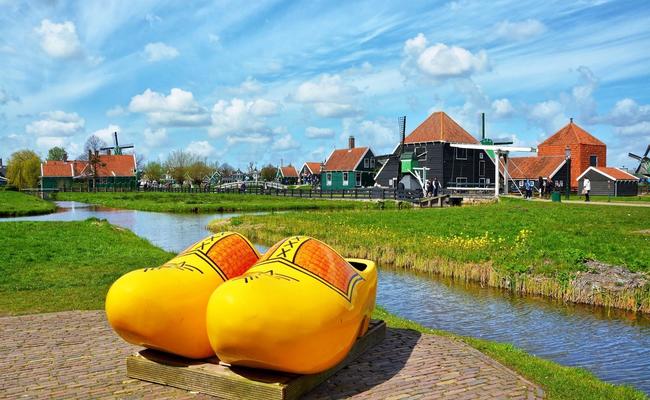 làng zaanse schans - bảo tàng clog