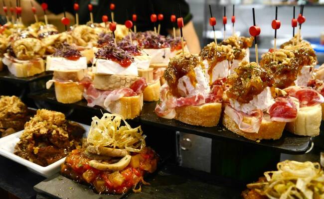 du lịch bilbao - pintxos