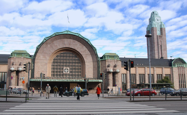 du lịch helsinki - ga tàu