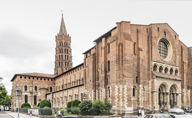 du lịch toulouse - nhà thờ saint sernin