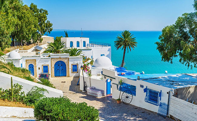 Làng  Sidi Bou Said, Tunisia