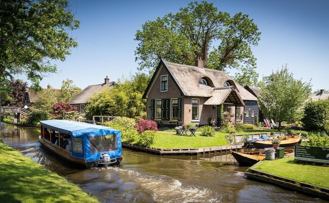 hà lan - làng giethoorn