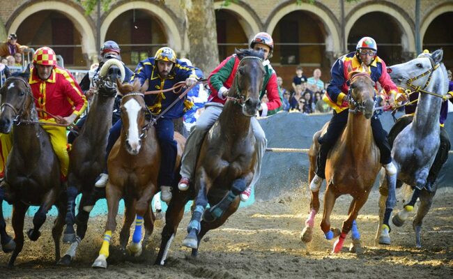 nước ý - lễ hội đua ngựa palio di ferrara