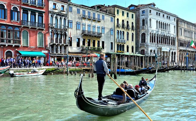 thuyền gondola - grand canal 