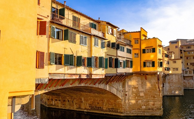 cầu ponte vecchio - kiến trúc