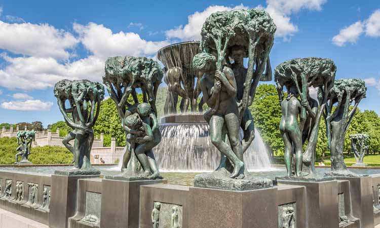 tác phẩm trong công viên Vigeland 