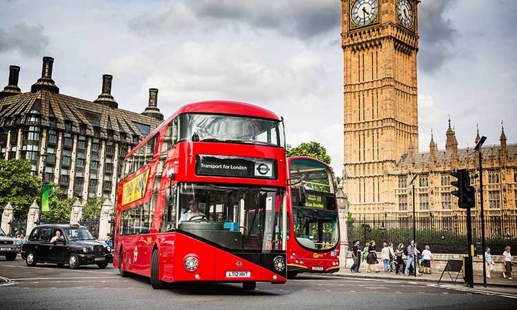 Xe buýt 2 tầng tại London