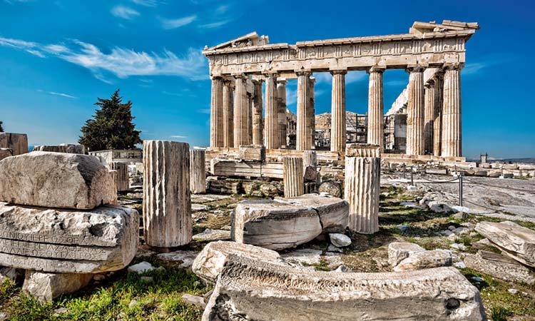 Đền Parthenon có lịch sử lâu đời