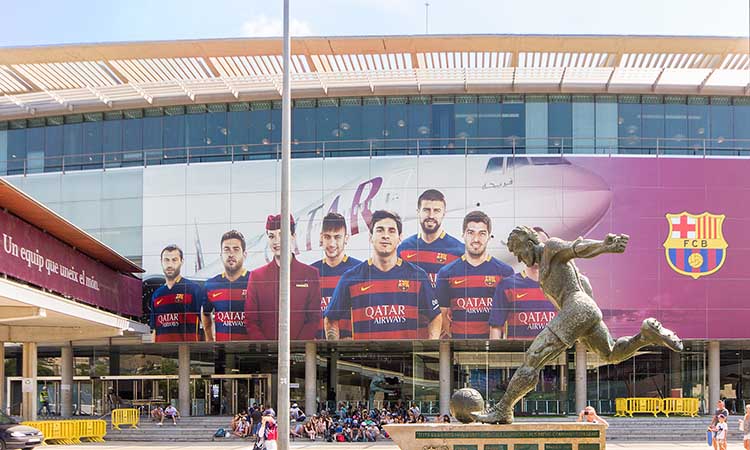 Bên ngoài Nou Camp