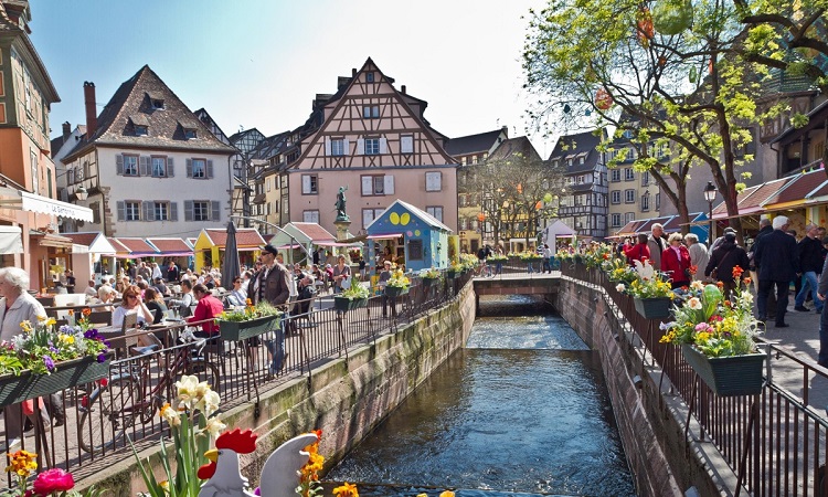 Colmar, thị trấn được coi là một "tiểu Venice"