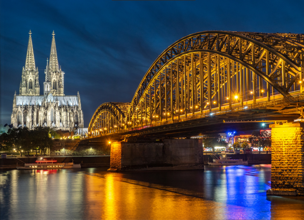 Cầu hohenzollern, Frankfurt